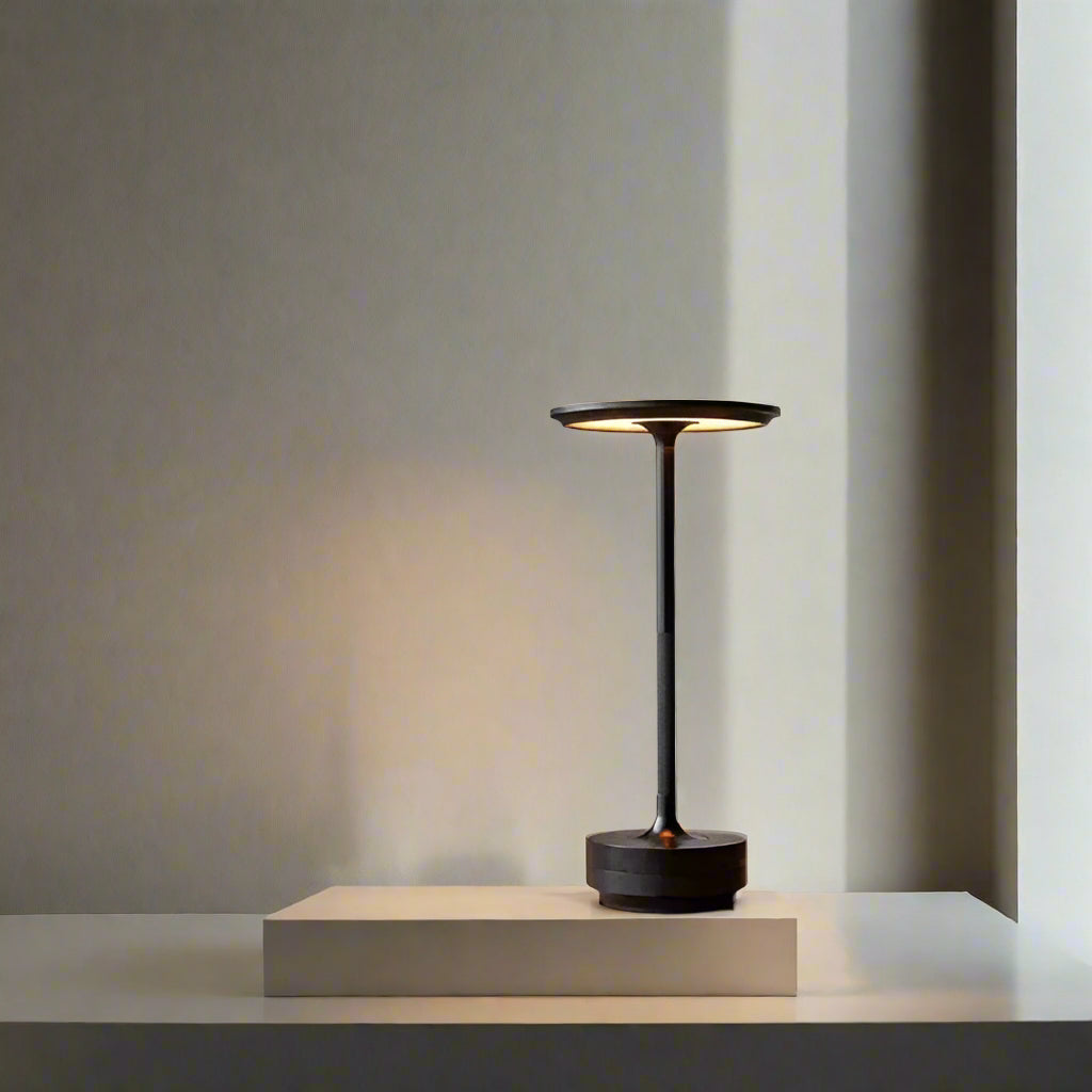 Ambian Nachtlampe - Elegante Drahtlose Nachttischlampe - Tischleuchte ohne kabel