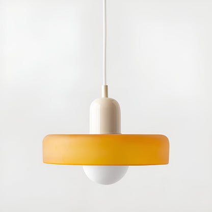 Verstellbare bunte Glas-Pendelleuchte – Moderne Hängelampe für Esszimmer & Wohnbereiche