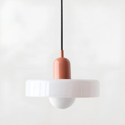 Verstellbare bunte Glas-Pendelleuchte – Moderne Hängelampe für Esszimmer & Wohnbereiche